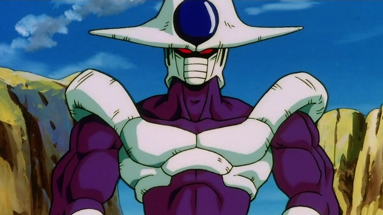 Cooler in Dragon Ball Z: Cooler's Revenge (1991) standing in a menacing manner.