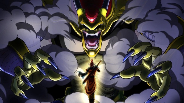 Hirudegarn in Dragon Ball Z: Wrath of the Dragon (1995) facing down an enemy