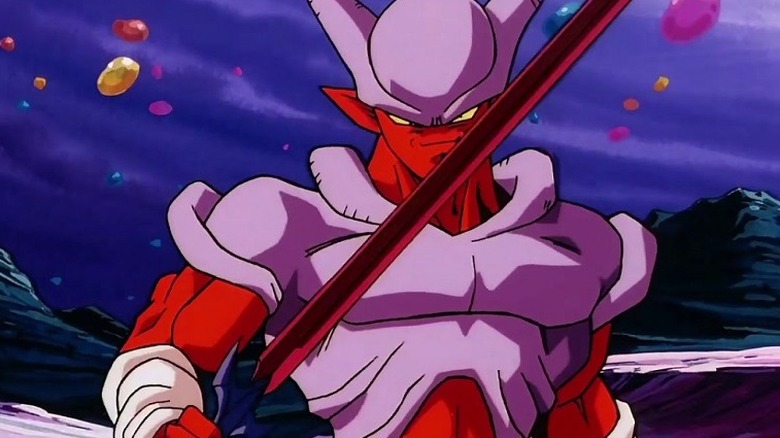 Janemba in Dragon Ball Z: Fusion Reborn (2006) holding a sword.