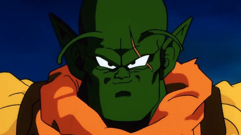 Lord Slug in Dragon Ball Z: Lord Slug (1991) smirking with his scar.