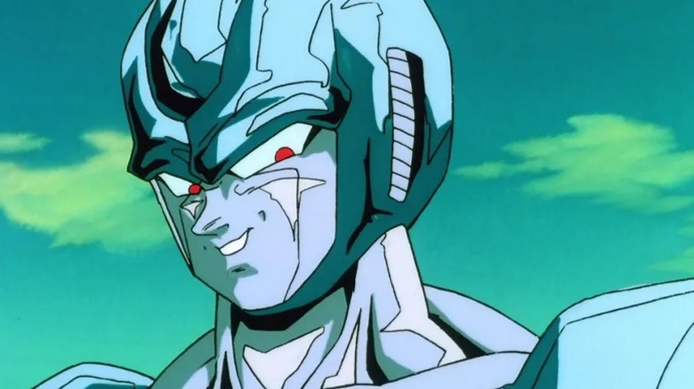 Meta-Cooler in Dragon Ball Z: The Return of Cooler (1992) with a scary smile.