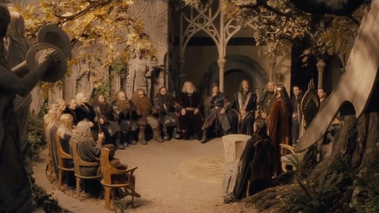 Glorfindel likely attends the Council of Elrond