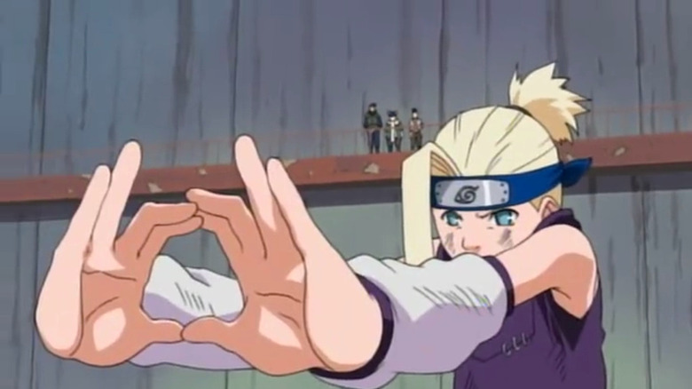 Ino works the Mind Transfer