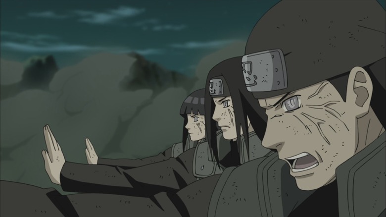 Hyuga clan fight together