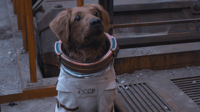 Cosmo in spacesuit in Guardians of the Galaxy Vol. 3