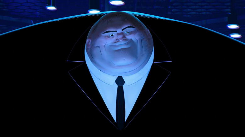 Kingpin smirks