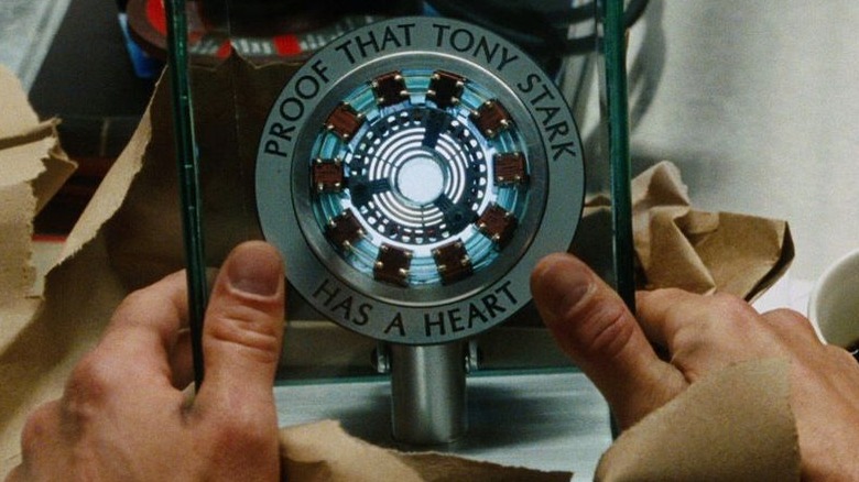 Proof That Tony Stark Has A Heart Arc Reactor Iron Man