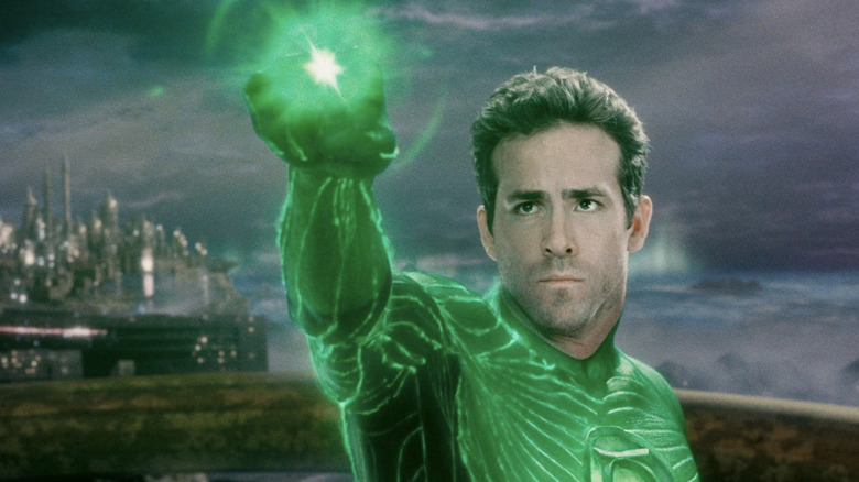 Hal Jordan wields his power ring