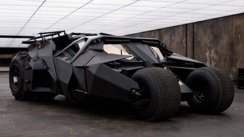 The Tumbler parked in a bunker