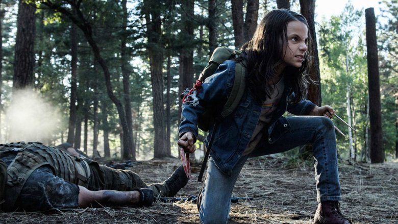 Dafne Keen in Logan