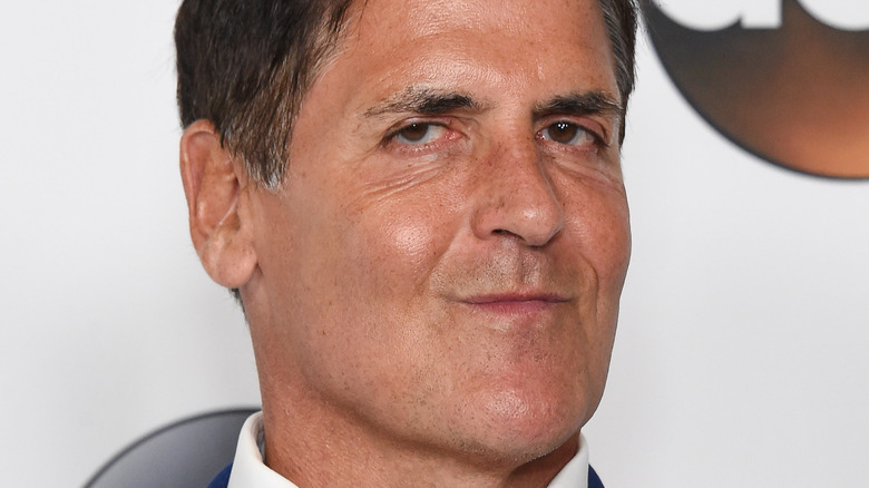 Mark Cuban smiling