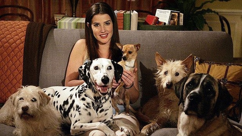 Robin with her dogs