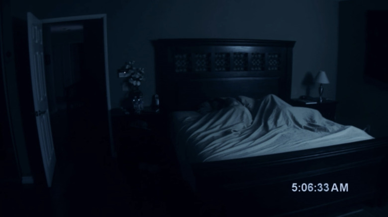 Paranormal Activity's iconic Bed Angle