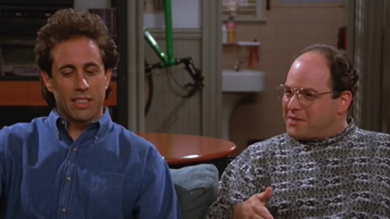 Jerry Seinfeld and George Costanza