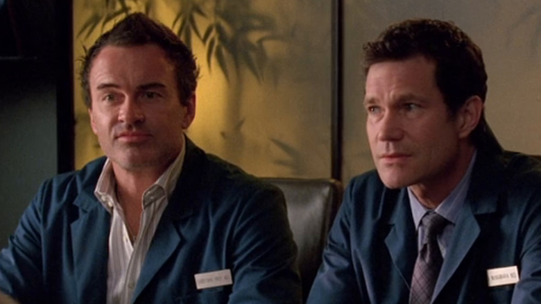 Julian McMahon and Dylan Walsh in Nip/Tuck