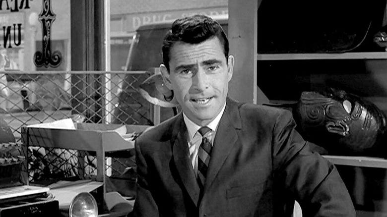 Rod Serling gives monologue