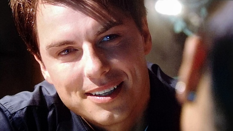 Jack Harkness smiles