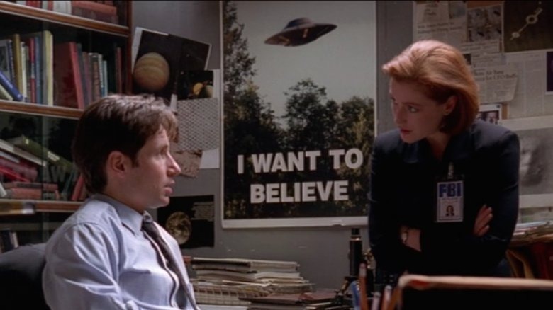 David Duchovny and Gillian Anderson