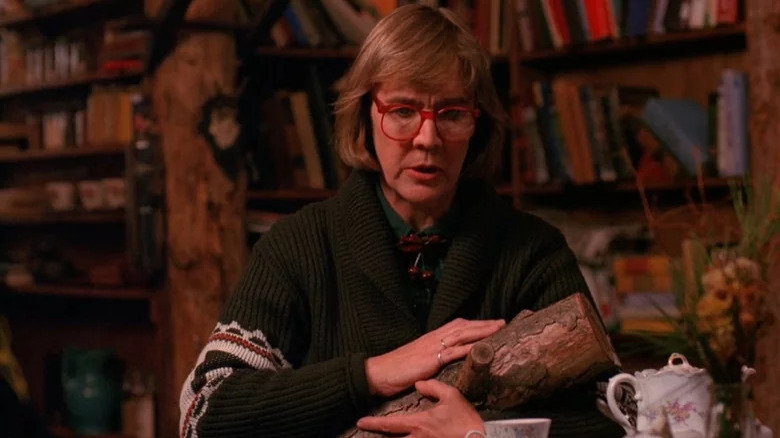 The Log Lady and her log