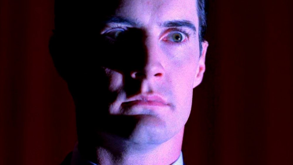 Kyle MacLachlan as Special Agent Dale Cooper, on Twin Peaks