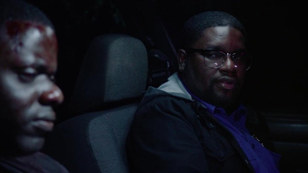 Daniel Kaluuya and Lil Rel Howery in Get Out 