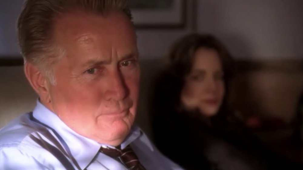 Martin Sheen as President Bartlet on The West Wing