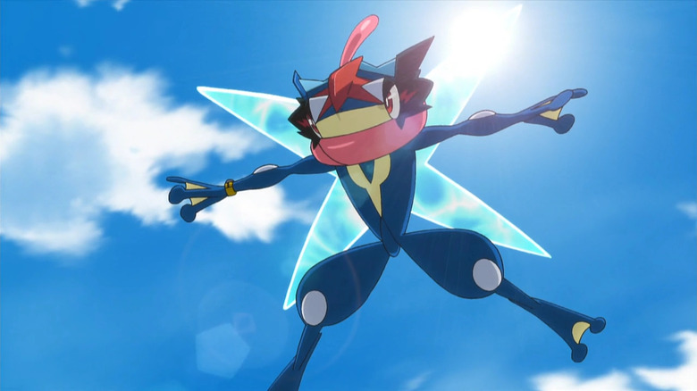 Greninja in Ash-Greninja form