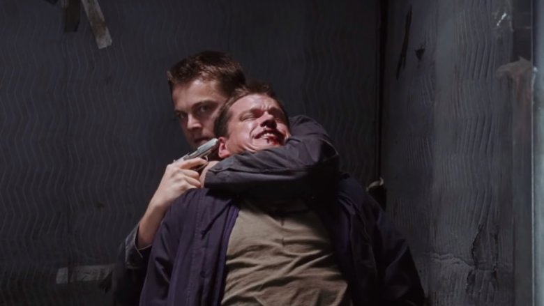 Matt Damon and Leonardo DiCaprio in The Departed