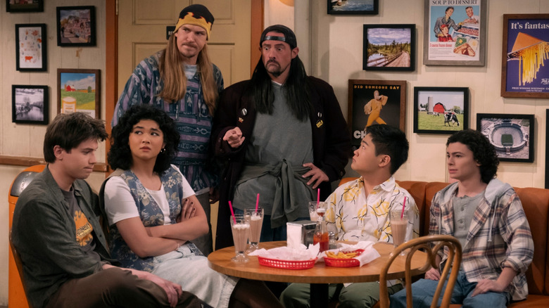 Jay and Silent Bob visit "That '70s Show"