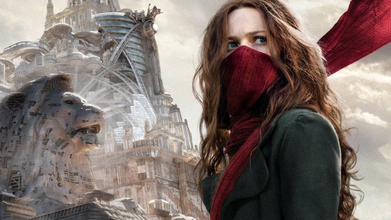 Hera Hilmer as Hester Shaw in The Mortal Engines