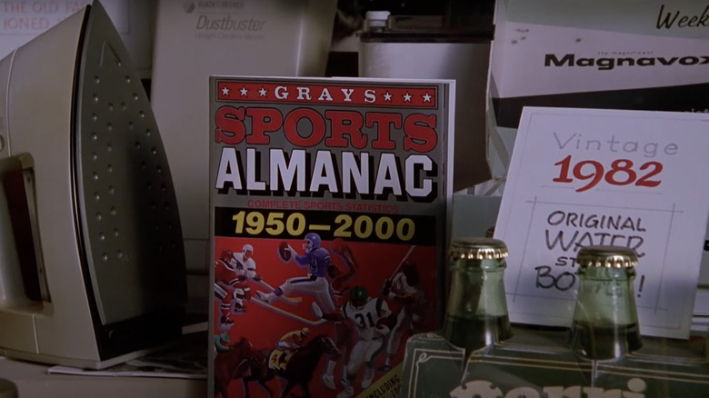 the sports almanac at the store