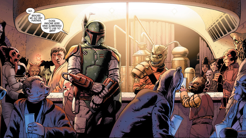 Boba Fett at Mos Eisley