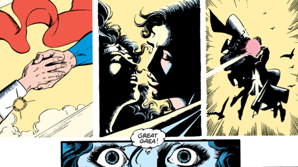 Wonder Woman has an erotic dream about Superman