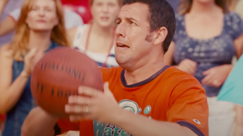 Lenny with a basketball