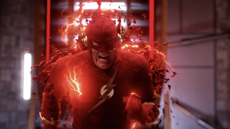 The Flash sacrifices himself