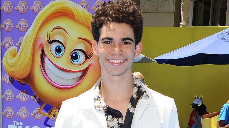 Cameron Boyce smiles