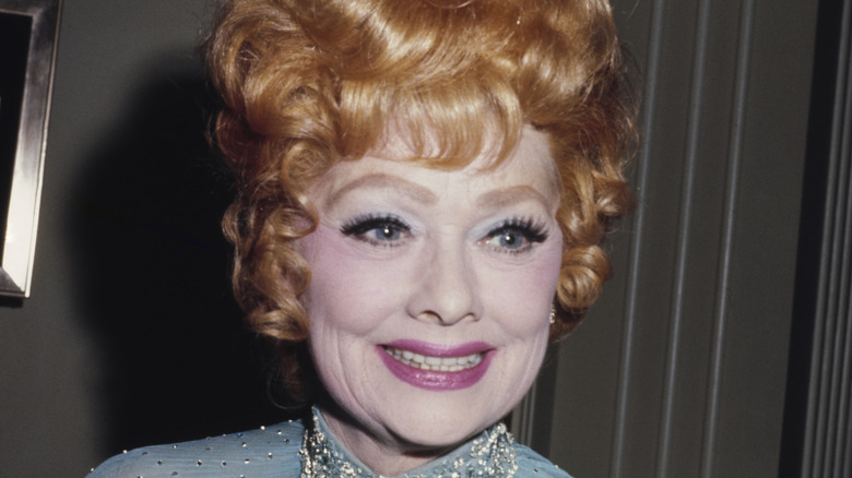 Lucille Ball smiling