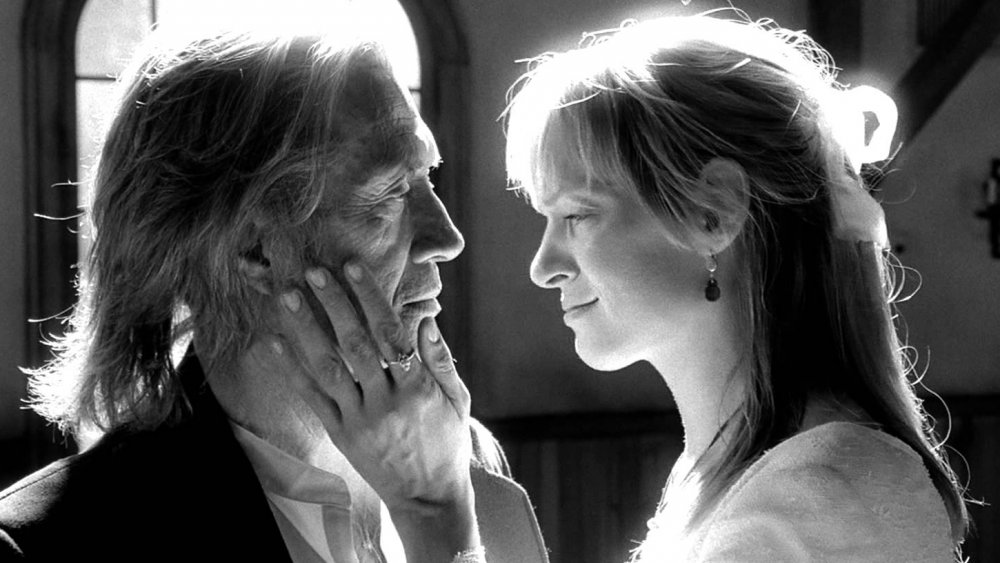 Uma Thurman and David Carradine in Kill Bill Vol. 2