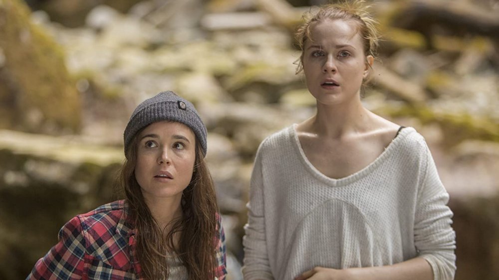 Ellen Page and Evan Rachel Wood in Into the Forest