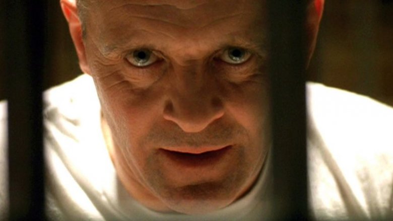 Anthony Hopkins in The Silence of the Lambs.