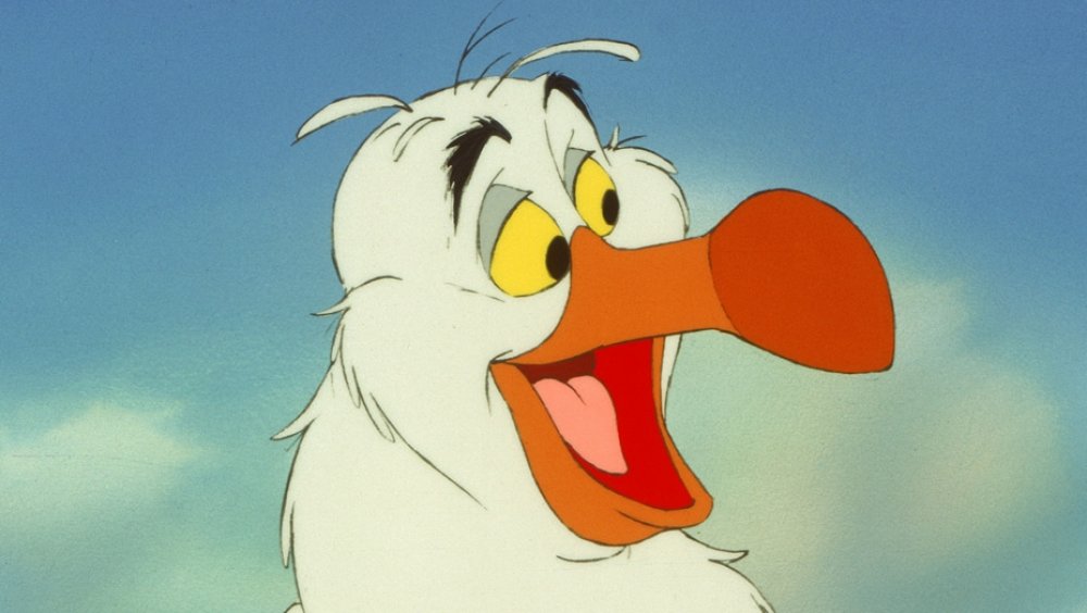 Scuttle in The Little Mermaid