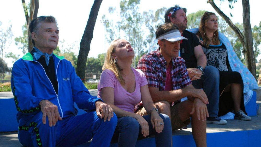 (foreground) Fred Willard, Nicole Sullivan, and Seth Morris in All-Stars 