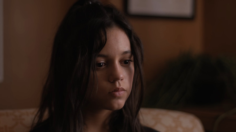 Jenna Ortega sad