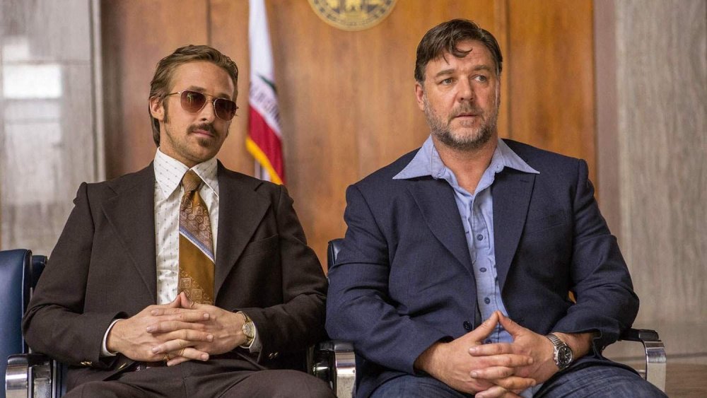 Ryan Gosling and Russell Crowe in The Nice Guys 