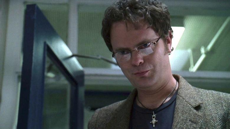 Rainn Wilson smirking