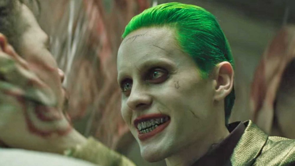 Jared Leto as the Joker in Suicde Squad