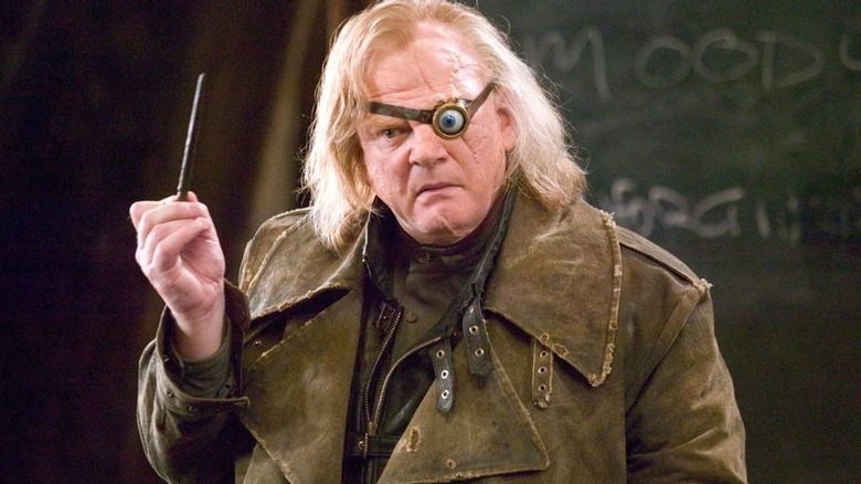 Mad-Eye Moody teaching at Hogwarts Harry Potter