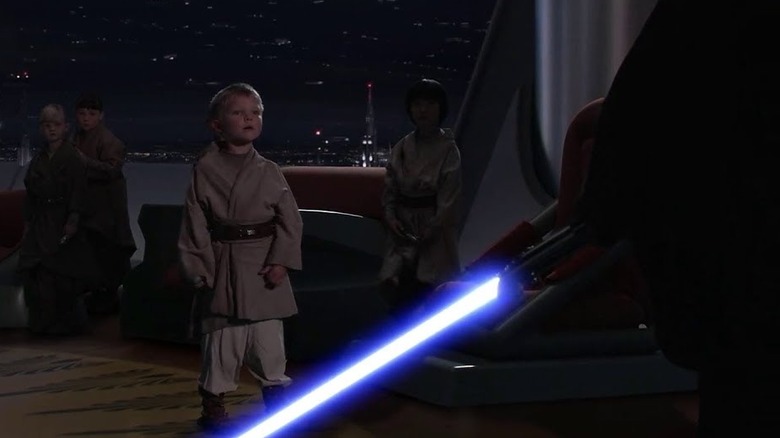 Anakin killing the younglings