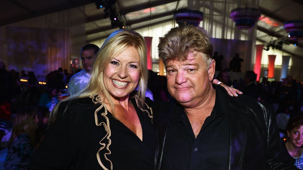 Laura Dotson and Dan Dotson attend the A&E Networks 2012 Upfront at Lincoln Center