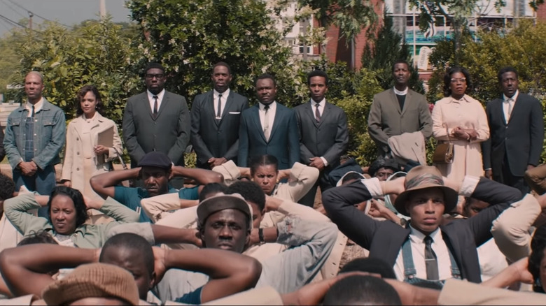 David Oyelowo, Wendell Pierce, Carmen Ejogo, Oprah Winfrey, Stephan James in Selma